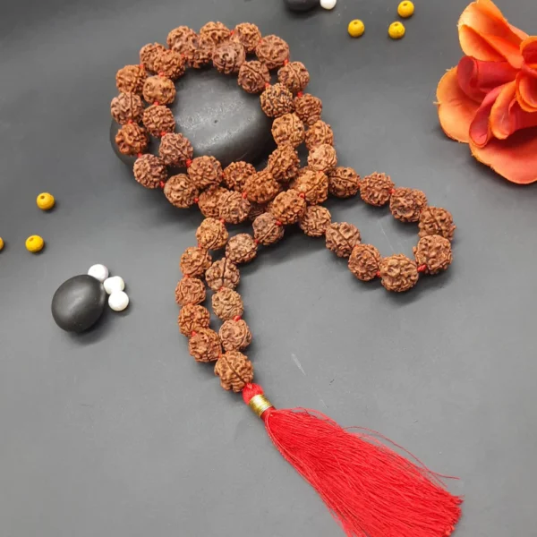 3 Mukhi / Three Face Rudraksha Mala - Image 2