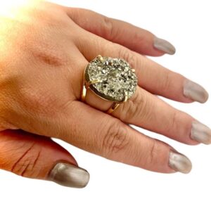 Pyrite ring