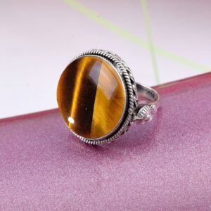 Tiger eye ring