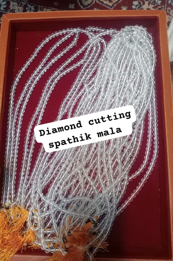 Diamond Cut Spathik Mala