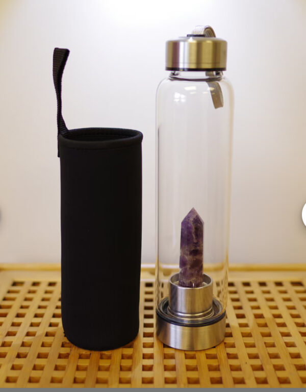 Crystal Stone in Bottle (With Cover)