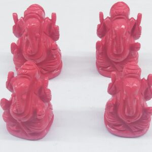 Red Coral Moonga Ganesh Ji
