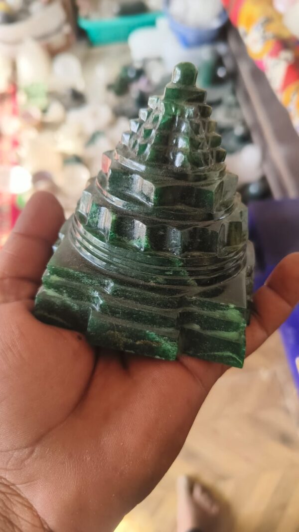 Green Aventurine Shree Yantra