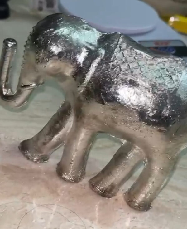 Parad Silver Mix Elephant - Image 2