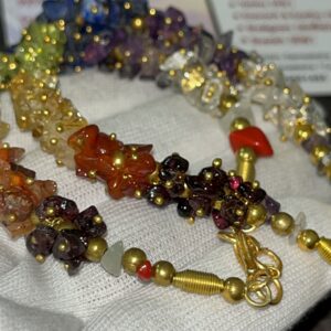 Raw 7 Chakra Chips Bracelet