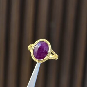 African Ruby Manik Ring