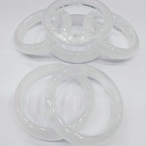 Selenite Bangle