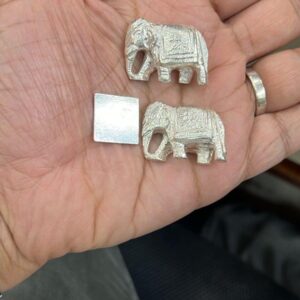 Silver Elephant Small