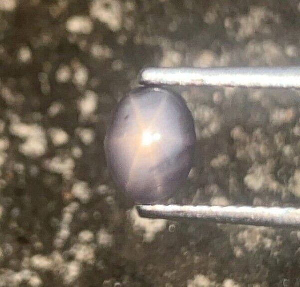 Natural Star Neelam (Blue Sapphire) - Image 2
