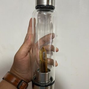 Tiger Eye Stone in Bottle (With Cover)